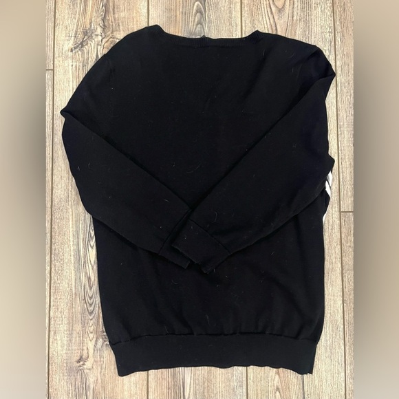 Talbots Zebra Print Button Up Cardigan Sweater - Size L - Picture 3 of 8